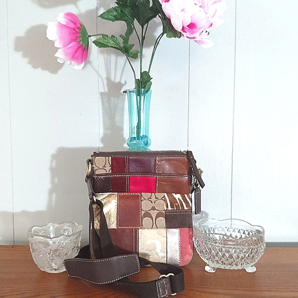 Coach Vintage Patchwork Crossbody Bag 10439